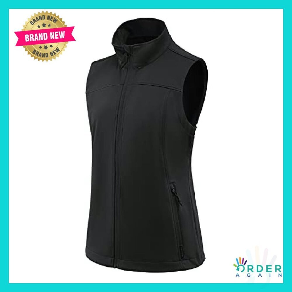 Lightweight Softshell Vest Windproof Sleeveless J… - image 4